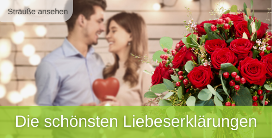 Rosen als Liebeserklärung