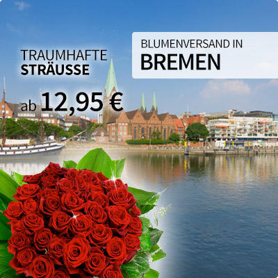 Blumenversand online in Bremen