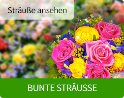 Farbige Blumensträuße zu allen Anlässen