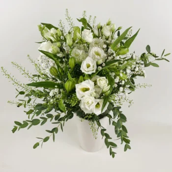 Blumenstrauß Mia: Eustoma und Alstromerien