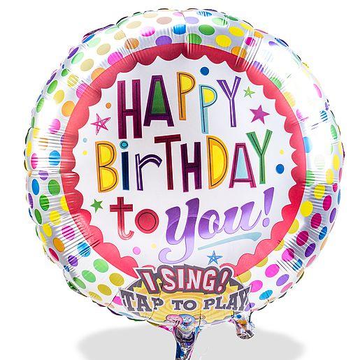 Ballon mit Gesang – Happy Birthday to You!