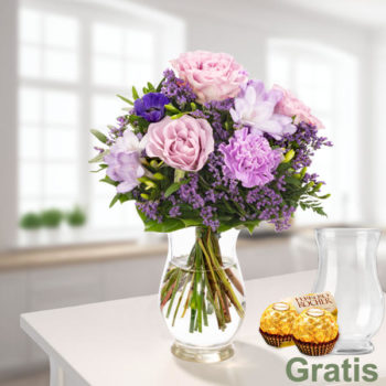 Blumenarrangement_Bluetenglueck_inkl_Geschenk