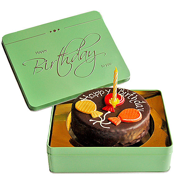 Die besondere Überraschung: Geburtstags-Torte “Happy Birthday” mit Kerze