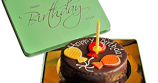Die Besondere Uberraschung Geburtstags Torte Happy Birthday Mit Kerze Blumen Online Bestellen Bundesweit