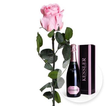 Rosa_InfinityRose_mit_Kessler_Rose_Sekt